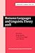 Romance Languages and Linguistic Theory 2018 by Sergio Baauw