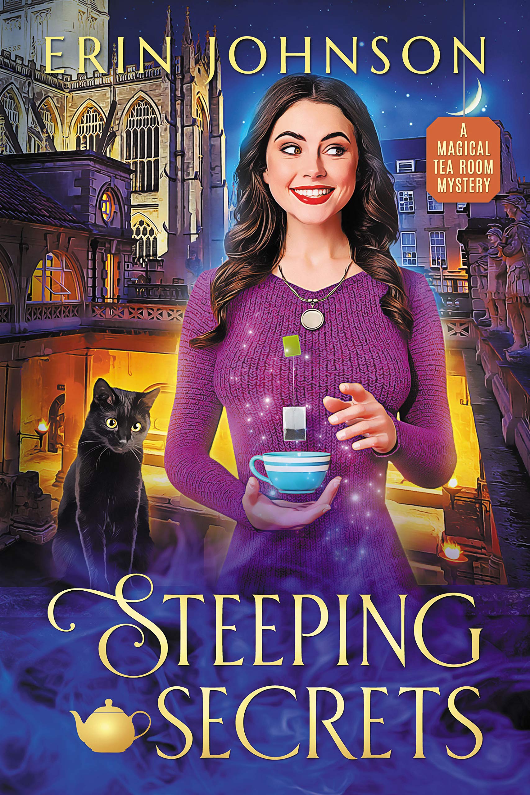 Steeping Secrets: The Magical Tea Room Mysteries (Vampire Tea Room Magical Mystery, #5)