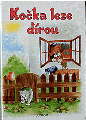 Kočka leze dírou