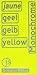 jaune, geel, gelb, yellow. Monochrome by Antonis Pittas