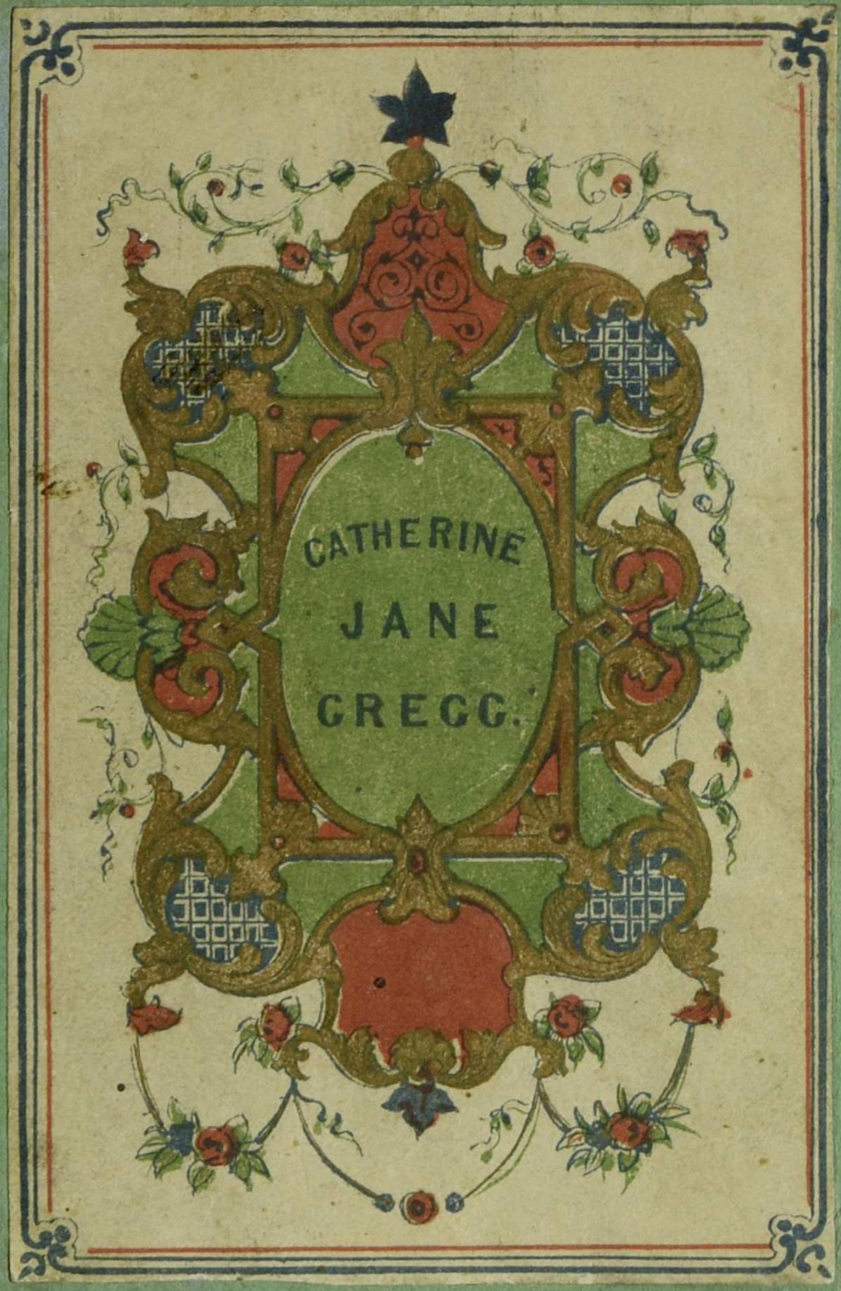 Memoir of Catherine Jane Gregg (Unknown Binding)