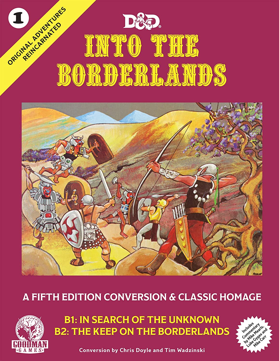 Into the Borderlands (Original Adventures Reincarnated, #1)