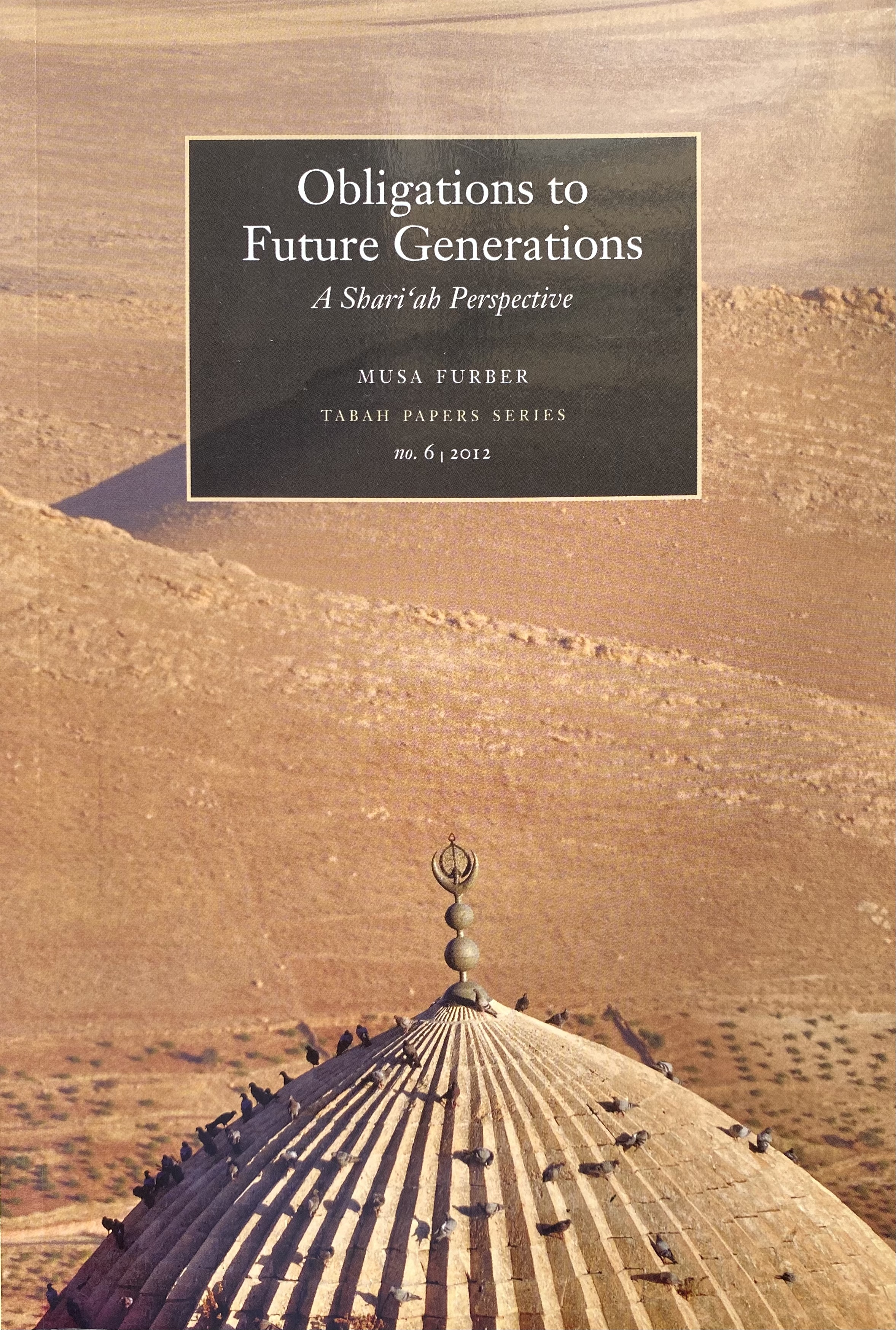 Obligations to Future Generations: A Shari‘ah Perspective