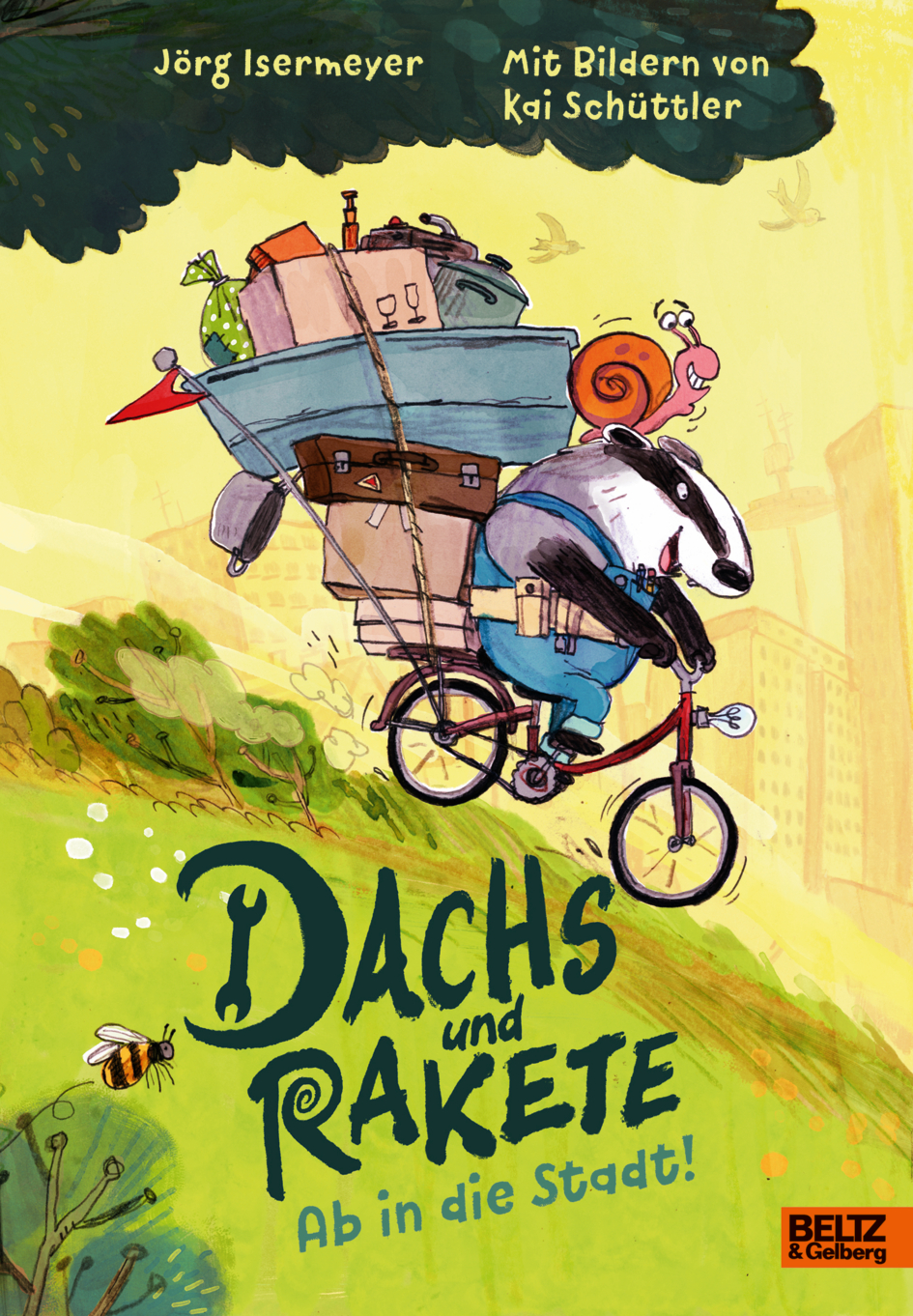 Dachs und Rakete. Ab in die Stadt! (Hardcover)