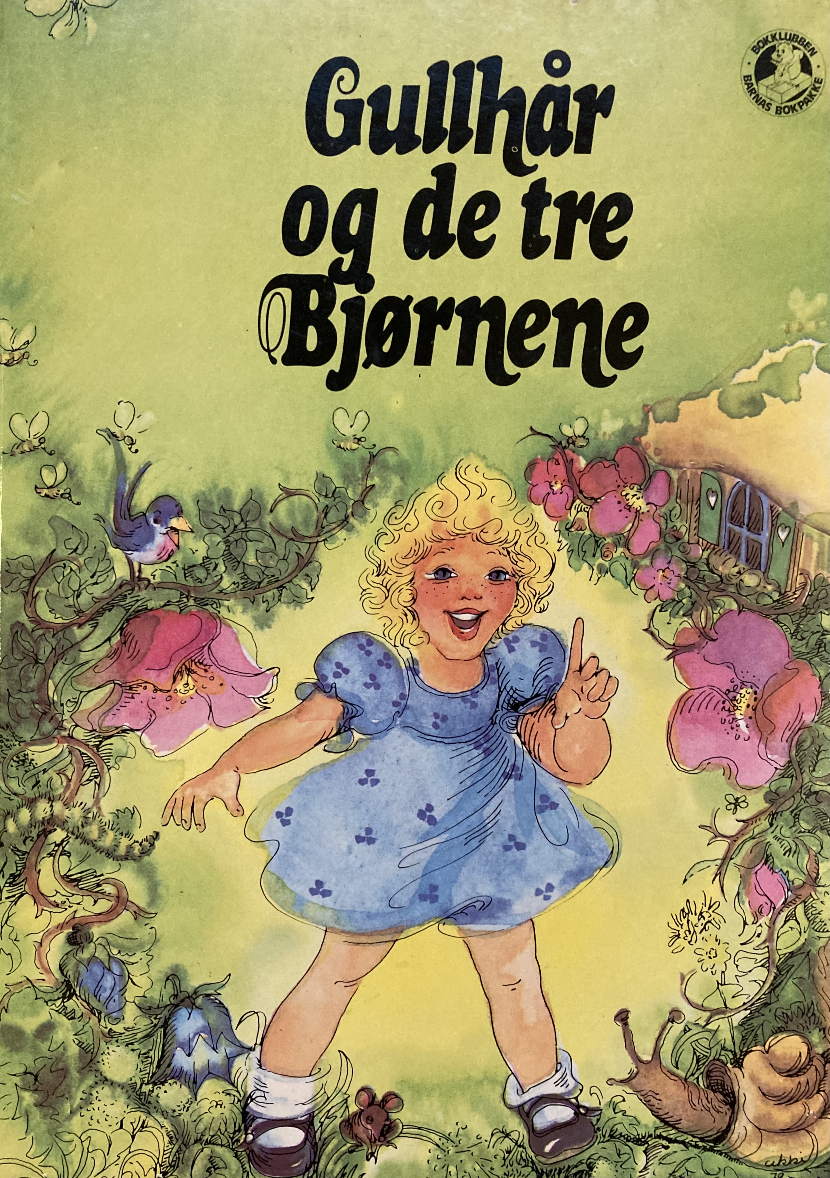 Gullhår og de tre bjørnene (Hardcover)