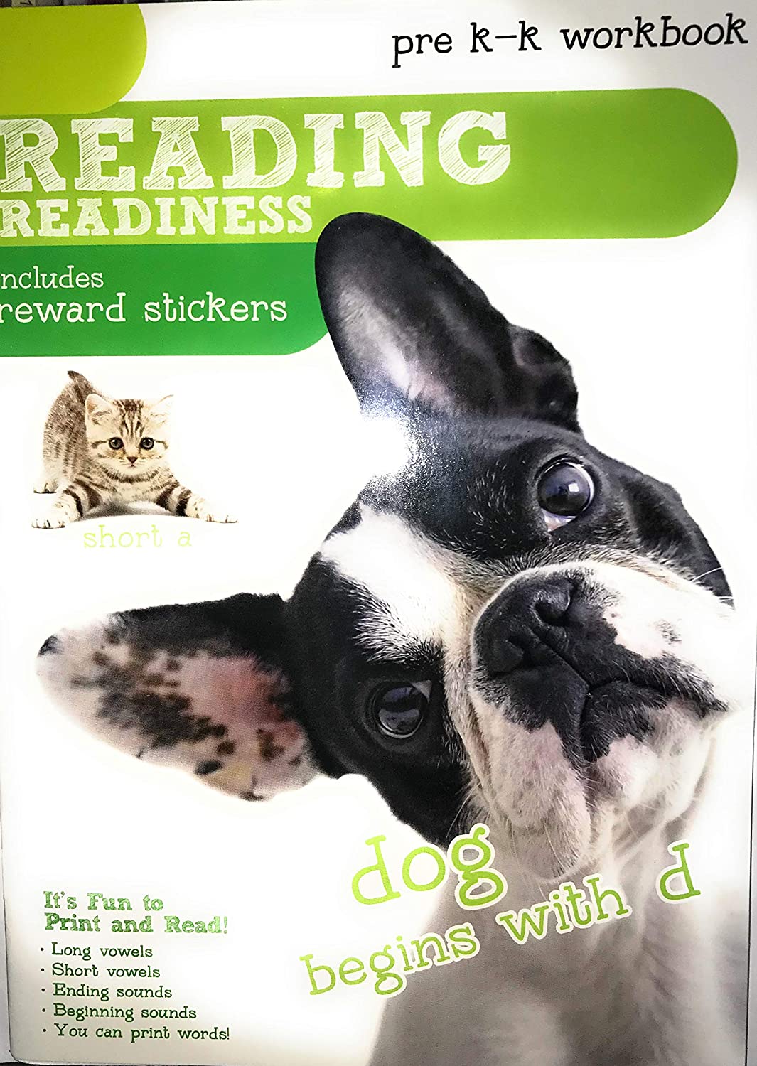 Reading Readiness: PreK-K Workbook