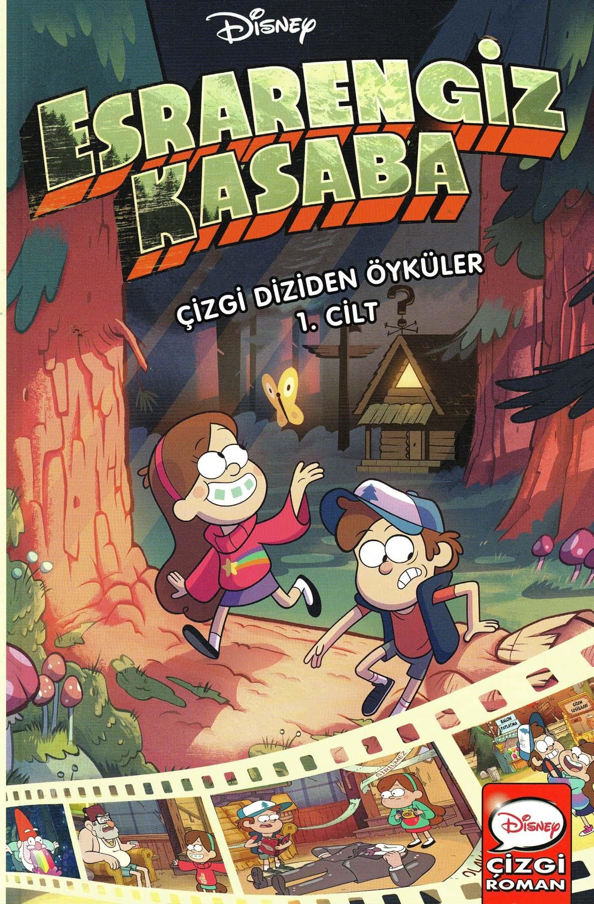 Disney Esrarengiz Kasaba - Çizgi Diziden Öyküler 1. Cilt (Paperback)