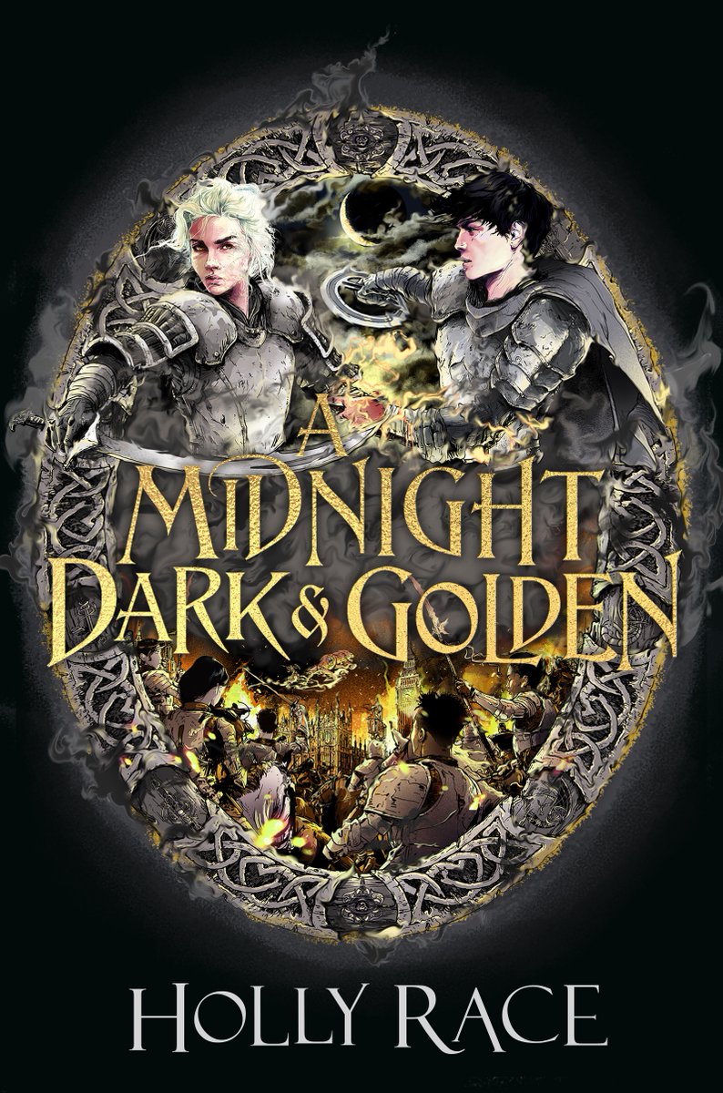 A Midnight Dark and Golden (Midnight's Twins Trilogy, #3)