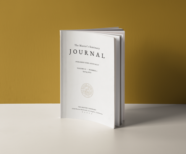 The Master’s Seminary Journal, Vol. 33, No. 1