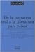 De la narrativa oral a la literatura para niños by Gemma Lluch