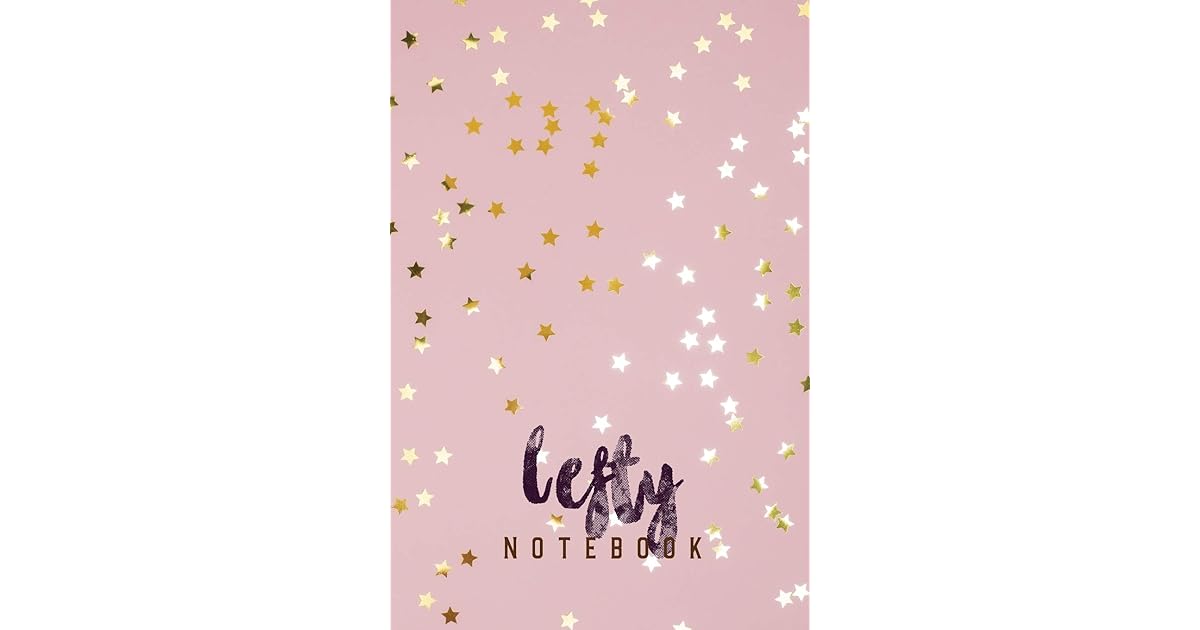 Lefty Notebook Girls Gift Notebook Journal, Lefty Mini Notebook
