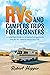 RVs and Campers Trips For Beginners by Robert Hopper