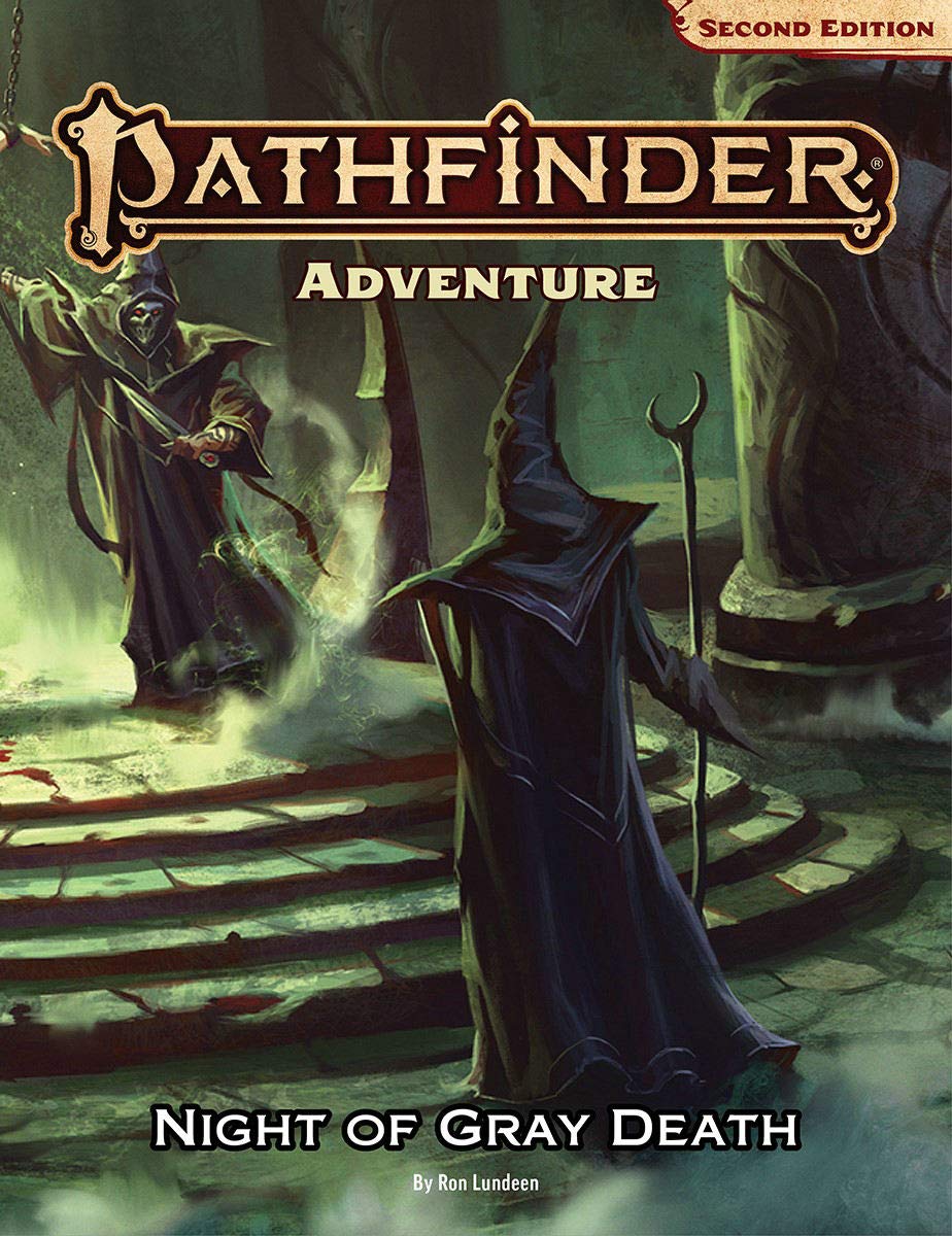 Pathfinder Adventure: Night of the Gray Death (Paperback)