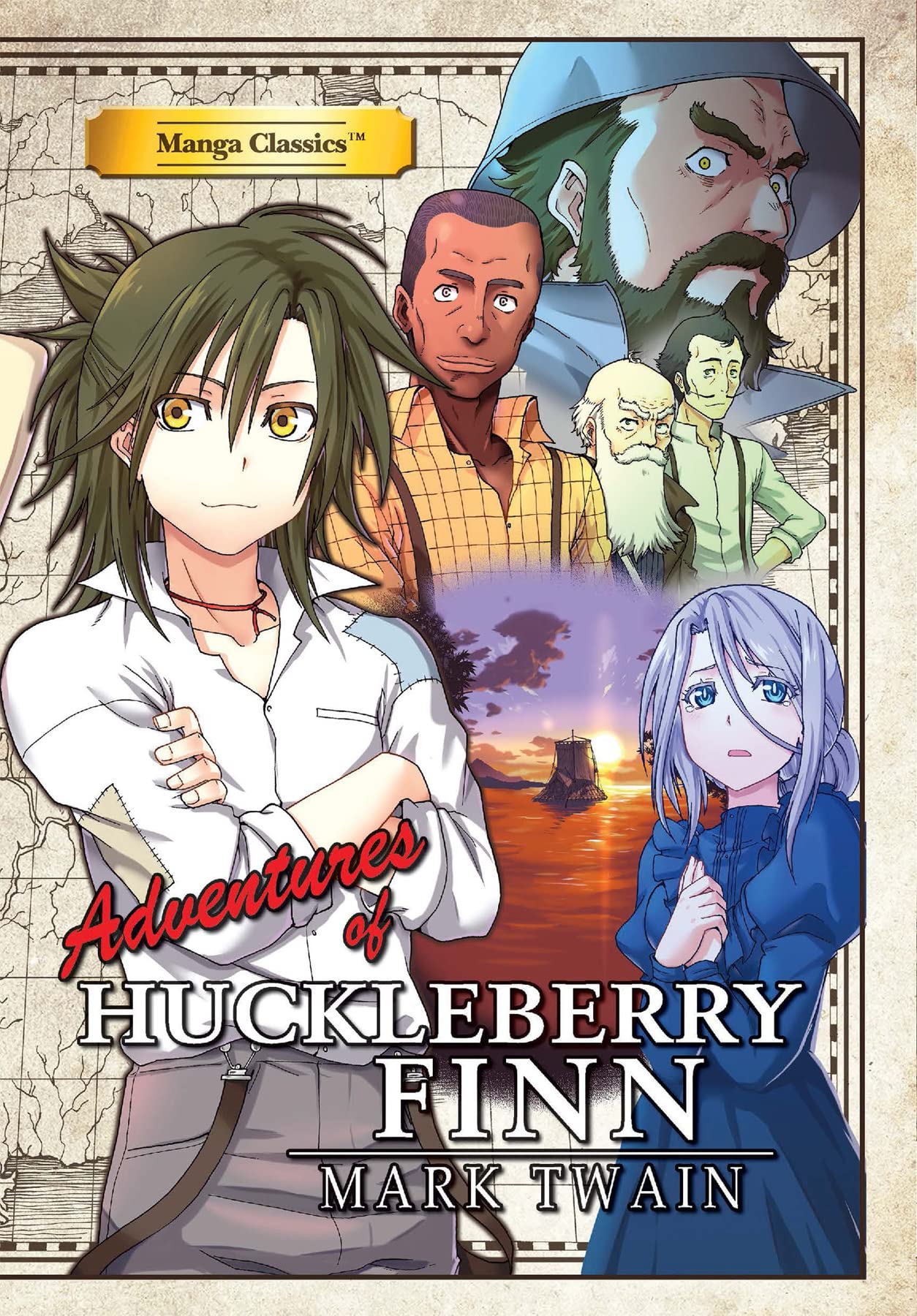 Manga Classics: Adventures of Huckleberry Finn (Manga Classics: The Adventures of Tom Sawyer)