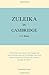 Zuleika in Cambridge by S.C. Roberts