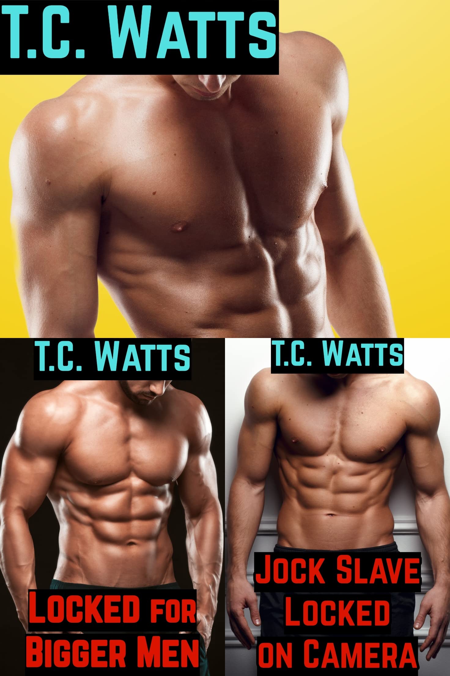 Small, Locked, Humiliated - Bundle: 3 Stories - Jock Chastity SPH MMM Straight-to-Gay BDSM BM/WM Older Man (Locked for Bigger Men - Bundles Book 1)