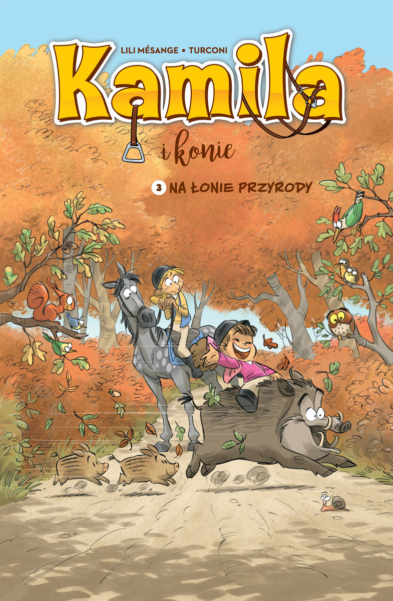 Kamila i konie. Na łonie przyrody