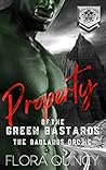 Property of the Green Bastards (The Badlands Orc MCs #1) Book cover for Property of the Green Bastards (The Badlands Orc MCs #1)