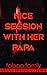 nice session with her Papa:...