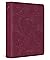 ESV Single Column Journaling Bible (TruTone, Raspberry, Floral Design)