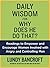 Daily Wisdom for Why Does He Do That?: Encouragement for Women Involved with Angry and Controlling Men
