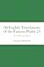 90 English Translations of the Famous Psalm 23: The LORD is my Shepherd
