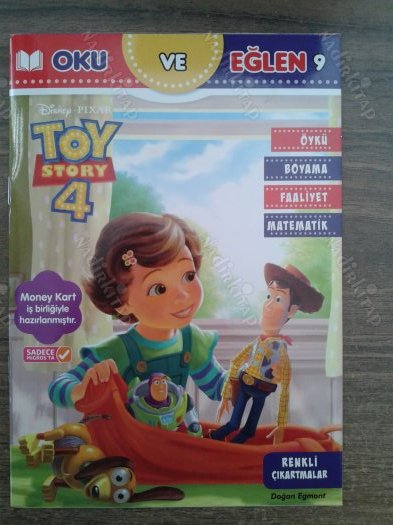 Toy Story 4 - Oku ve Eğlen 9 (Paperback)