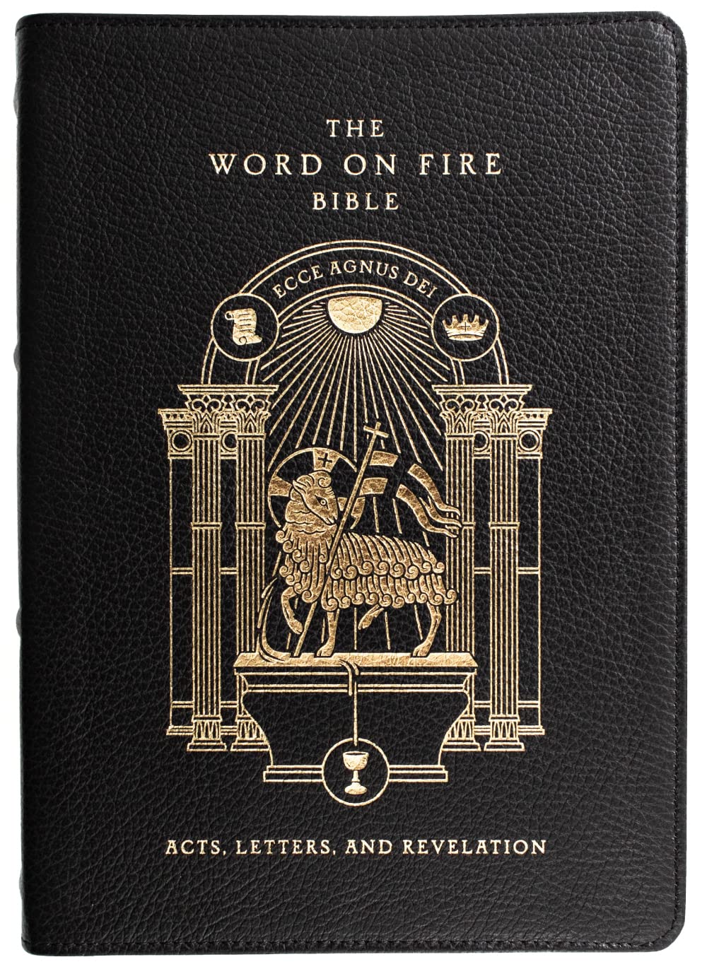 The Word on Fire Bible (Volume II): Acts, Letters and Revelation (Leather) (Word on Fire Bible Series)