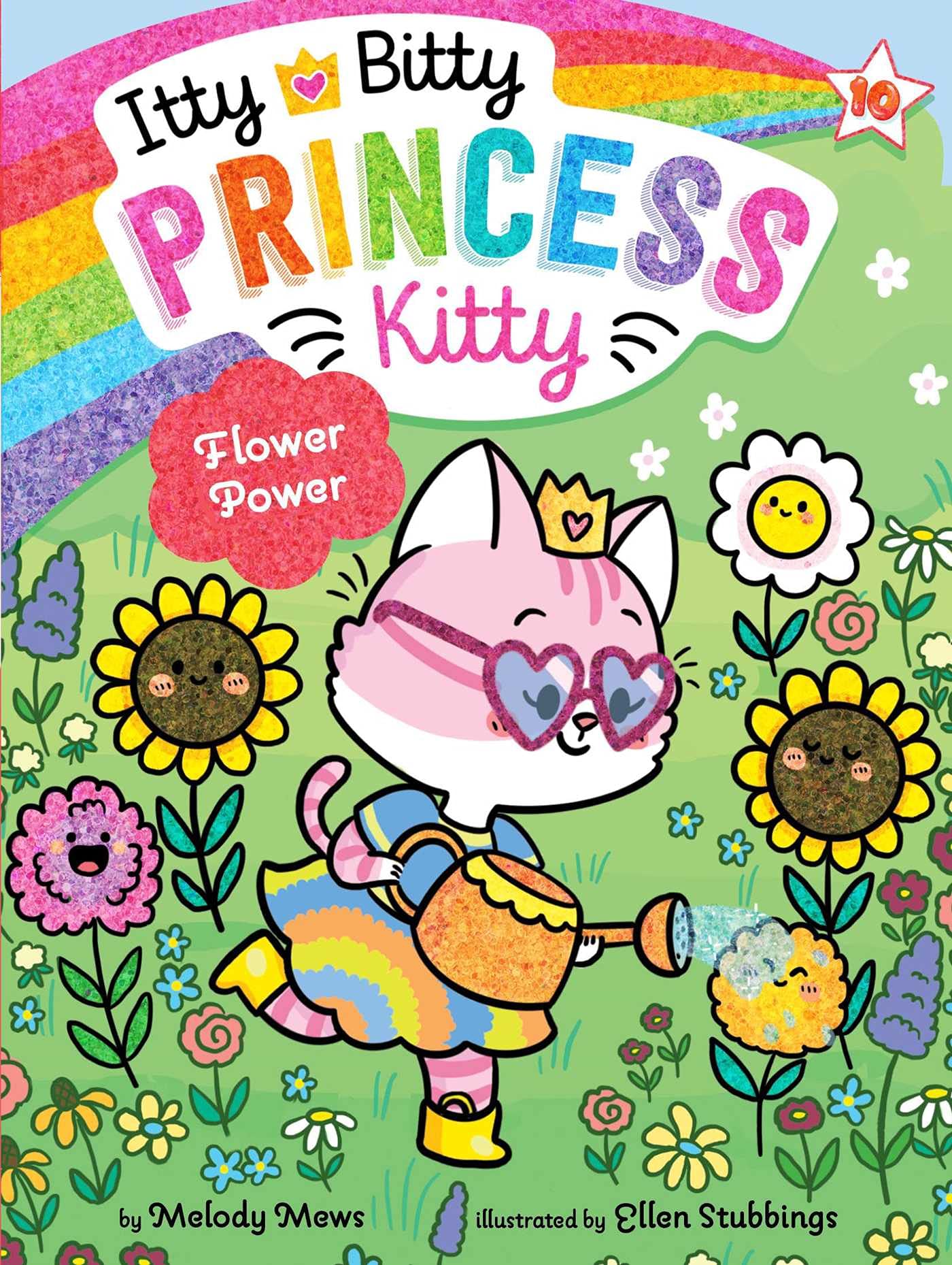 Flower Power (Itty Bitty Princess Kitty Book #10)