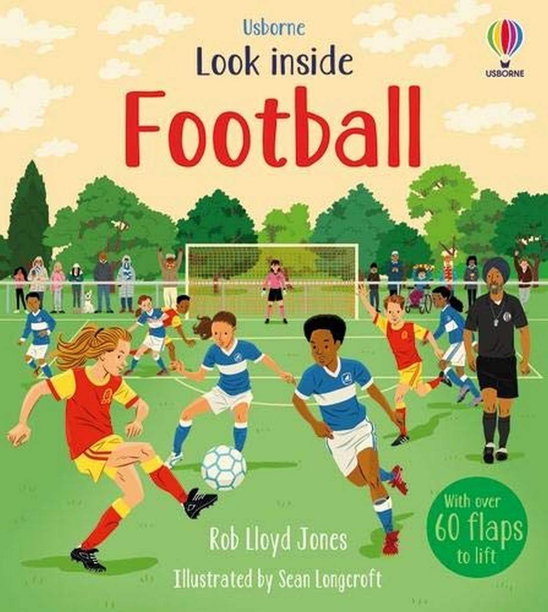 Look Inside Football (Board book)