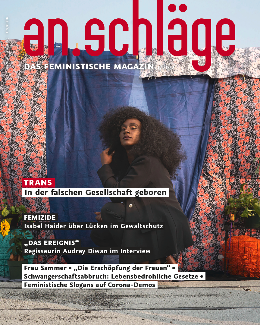 Trans - In der falschen Gesellschaft geboren (an.schläge, I/2022)