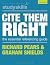 Cite Them Right by Richard Pears