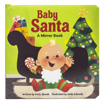 Baby Santa - Baby's First Look and Find Mirror Book - PI Kids (Board Book)