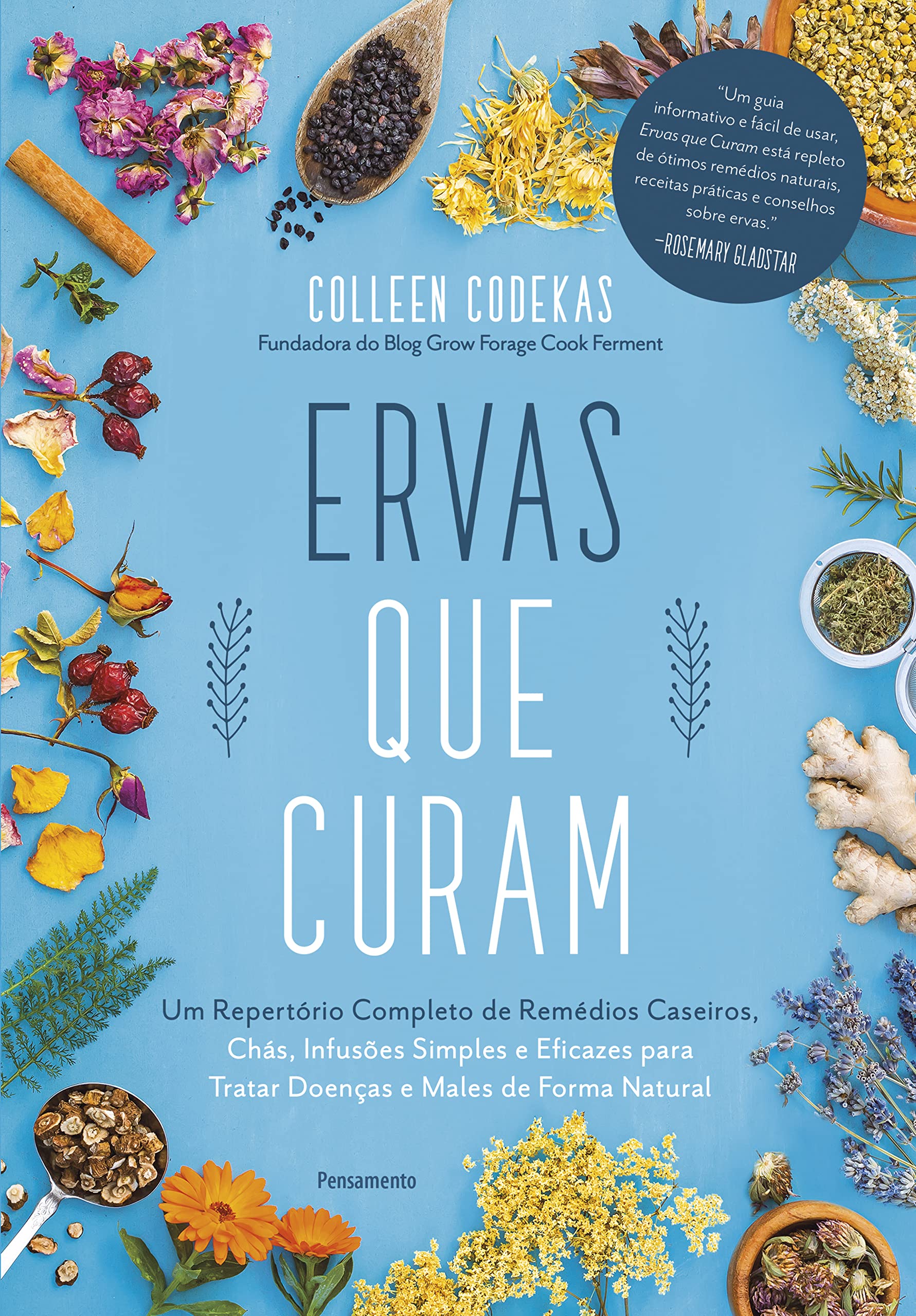 Ervas que curam: Um repertório completo de remédios caseiros, chás, infusões simples e eficazes para tratar doenças e males de forma natural (Portuguese Edition)