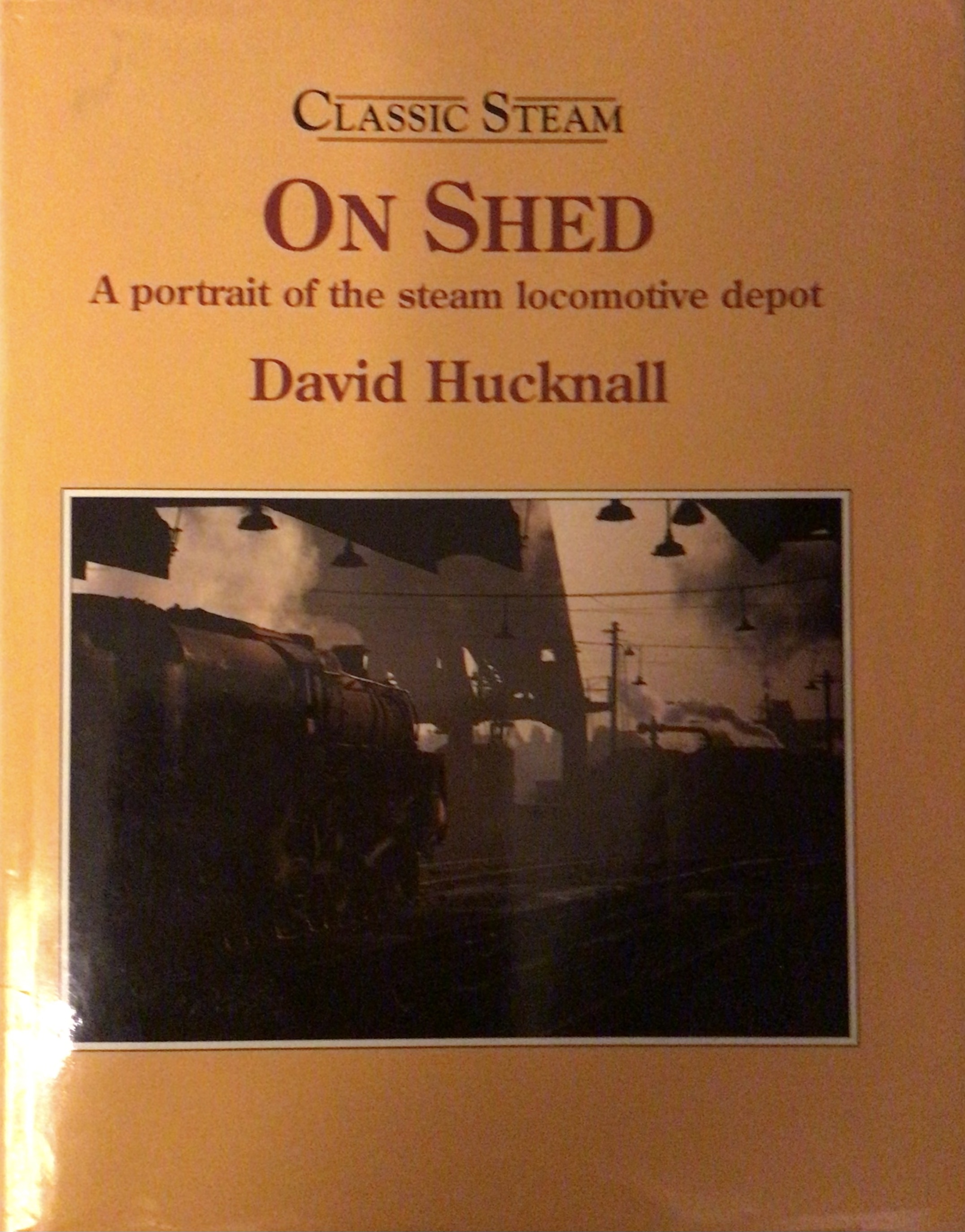 On Shed, a portrait of a steam locomotive depot