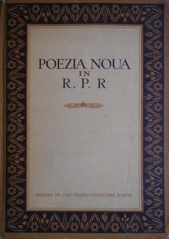 Poezia nouă în R.P.R.