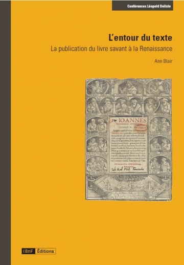 L'entour du texte : La publication du livre savant à la Renaissance