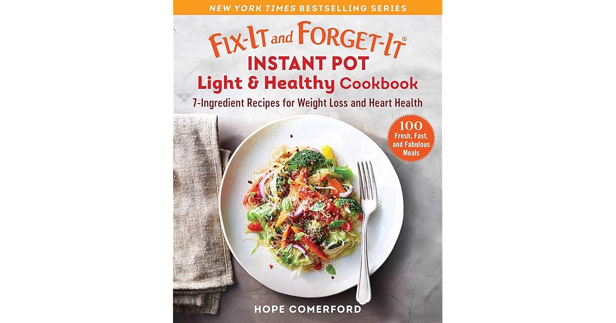 fix it and forget it instant pot cookbook