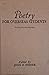 Poetry For Overseas Students by John D. Turner
