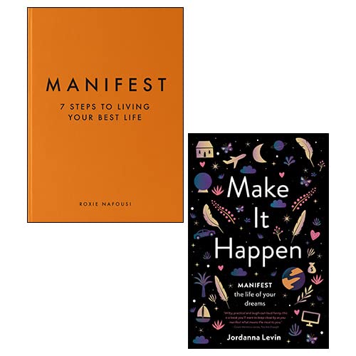 Manifest [Hardcover] By Roxie Nafousi, Make it Happen By Jordanna Levin 2 Books Collection Set (Paperback)