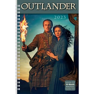 Outlander Calendar 2023 Outlander 2023 Weekly & Monthly Planner, 16-Month Engagement Calendar:  September 2022 - December 2023, 6" X 9" By Inc. Sellers Publishing