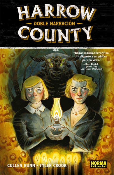 Portada de Harrow County 2: doble narración, de Cullen Bunn
