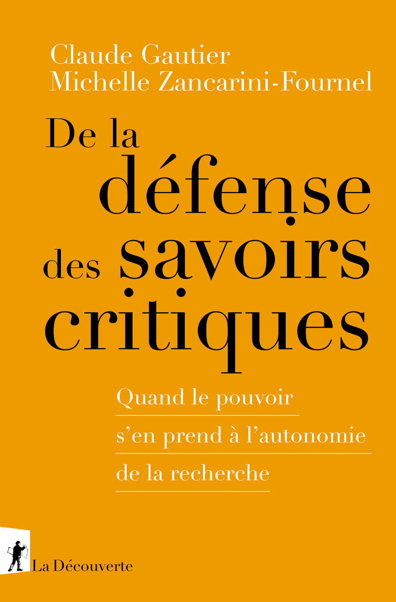De la défense des savoirs critiques (Paperback)