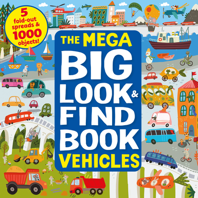 Mega Big Look and Find Vehicles (Hardcover)
