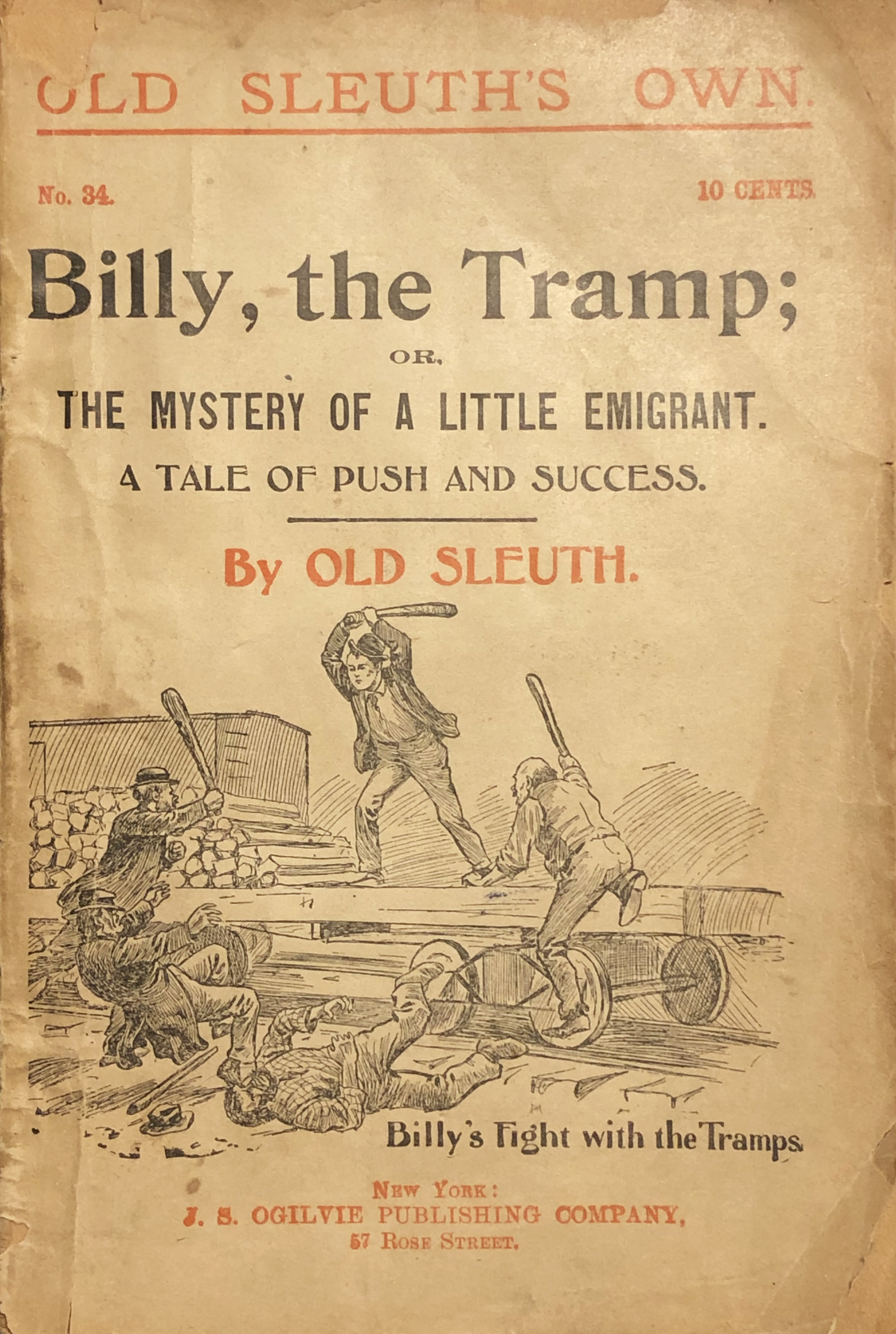 Billy, the Tramp; or, The Mystery of a Little Emigrant. A Tale of Push and Success (Paperback)