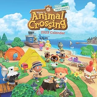 Nintendo Calendar 2023 Animal Crossing: New Horizons 2023 Wall Calendar By Nintendo