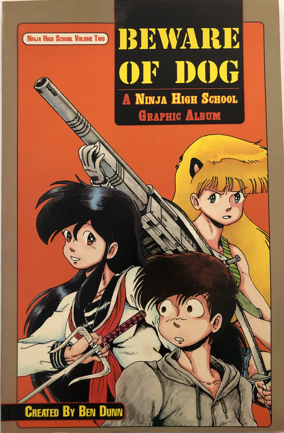Beware of Dog: A Ninja High School Graphic Album (Ninja High School, Vol. 2)