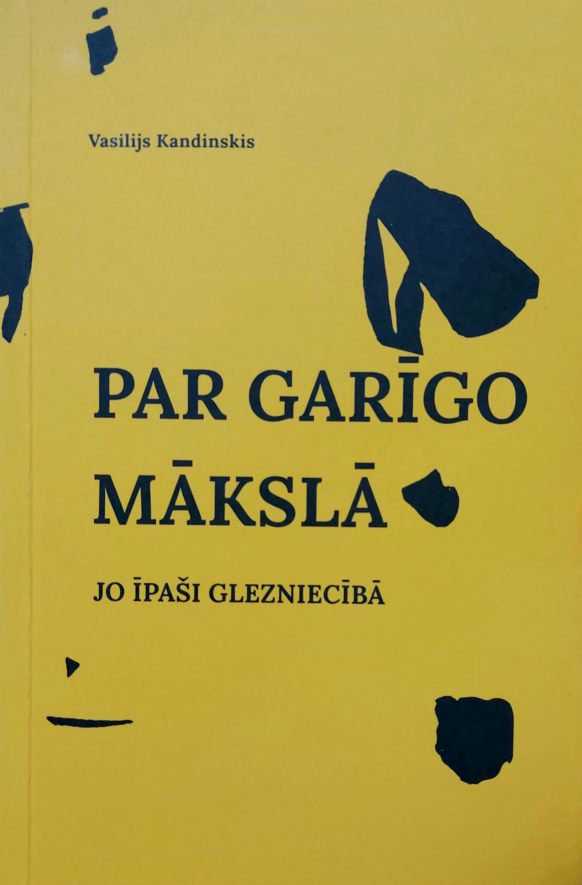 PAR GARĪGO MĀKSLĀ. JO ĪPAŠI GLEZNIECĪBĀ. (Paperback)
