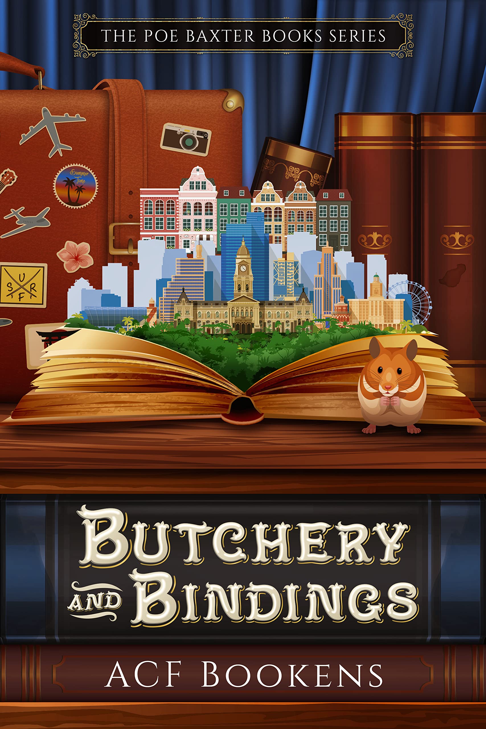 Butchery and Bindings (Poe Baxter Books #3)