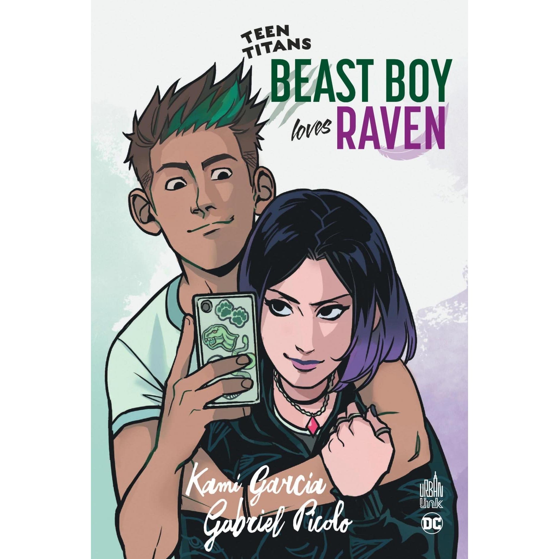 Teen Titans Beast Boy Loves Raven By Kami Garcia